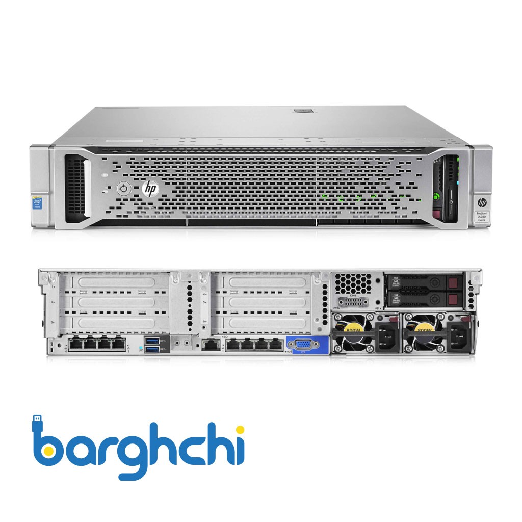 سرور HPE ProLiant DL380 Gen9 8SFF مدل 752687B21