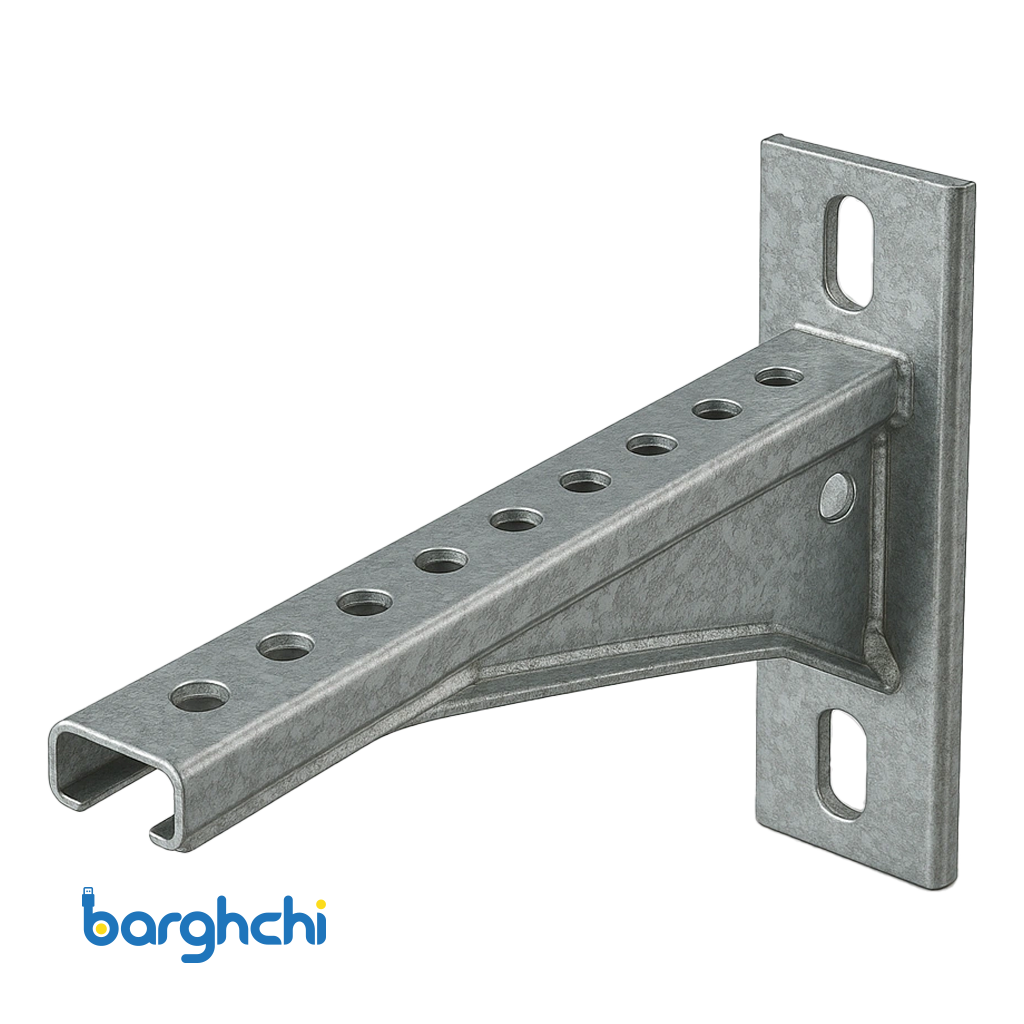 ساپورت سینی کابل گالوانیزه با عرض 10 سانت