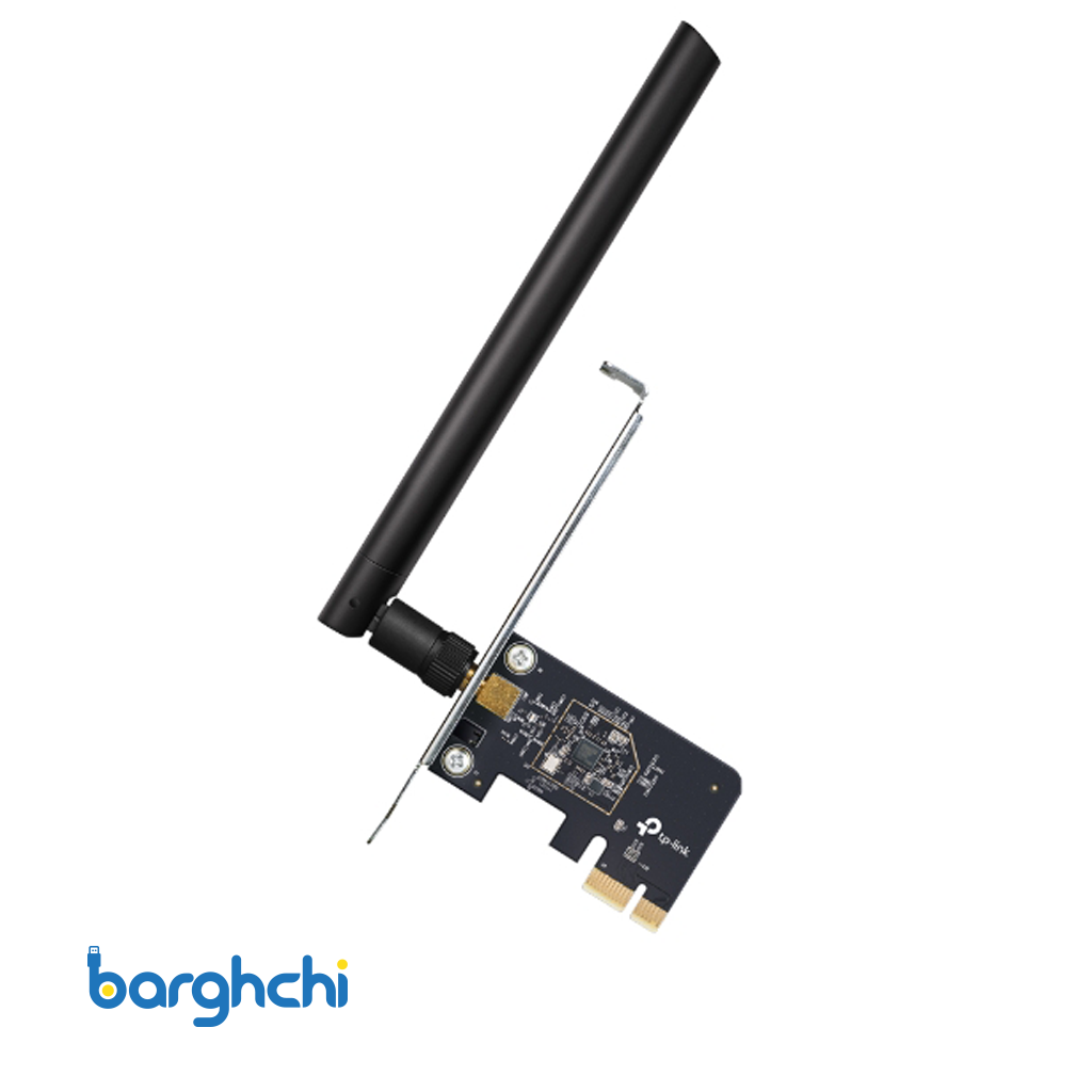 کارت شبکه PCIe بیسیم و دو باند AC600 تی پی لینک مدل Archer T2E