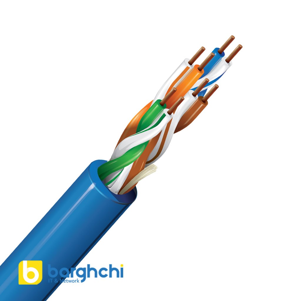 کابل شبکه بلدن CAT6 UTP LSZH مدل (2424DB)