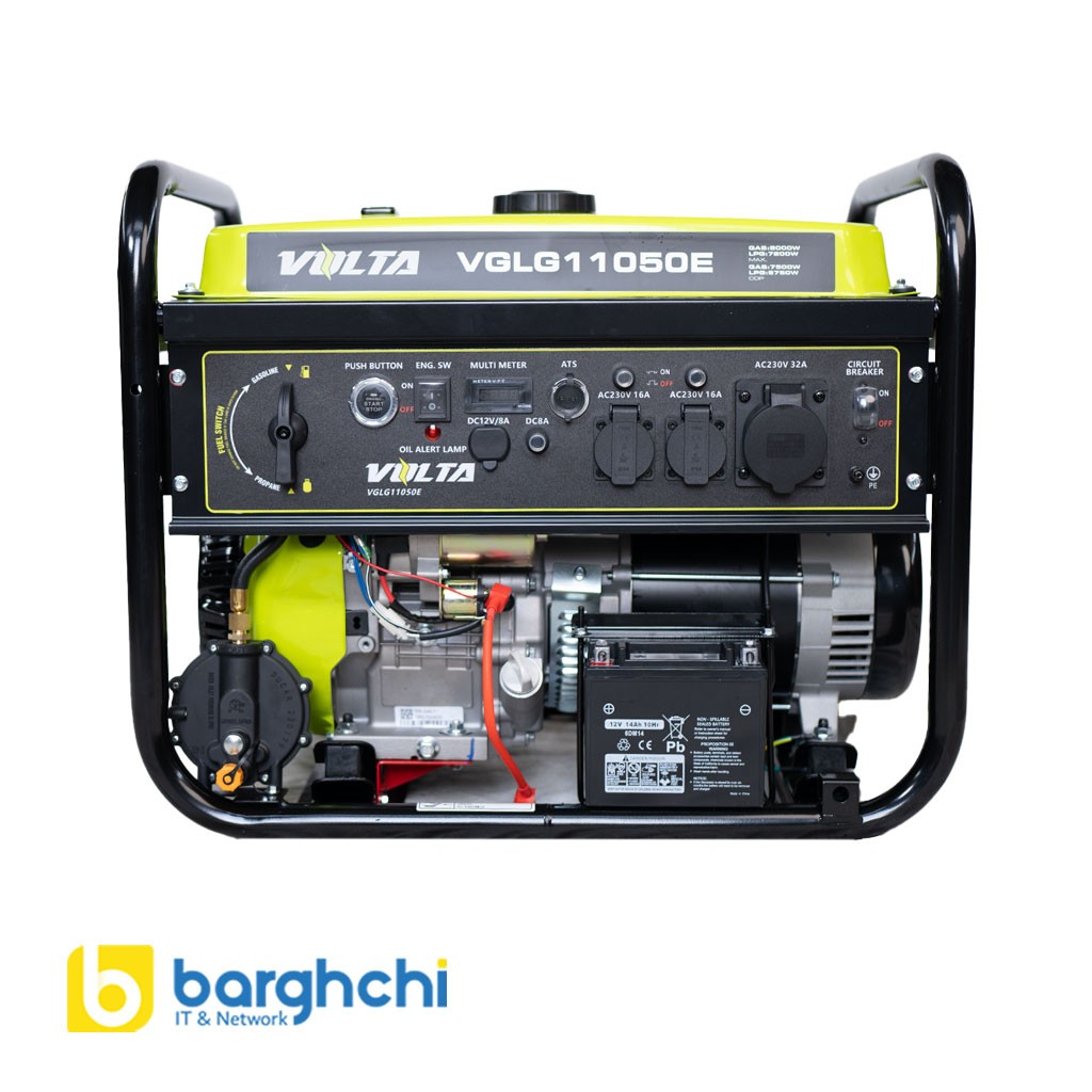 موتور برق دوگانه سوز 8 کیلووات ولتا مدل VGLG11050E