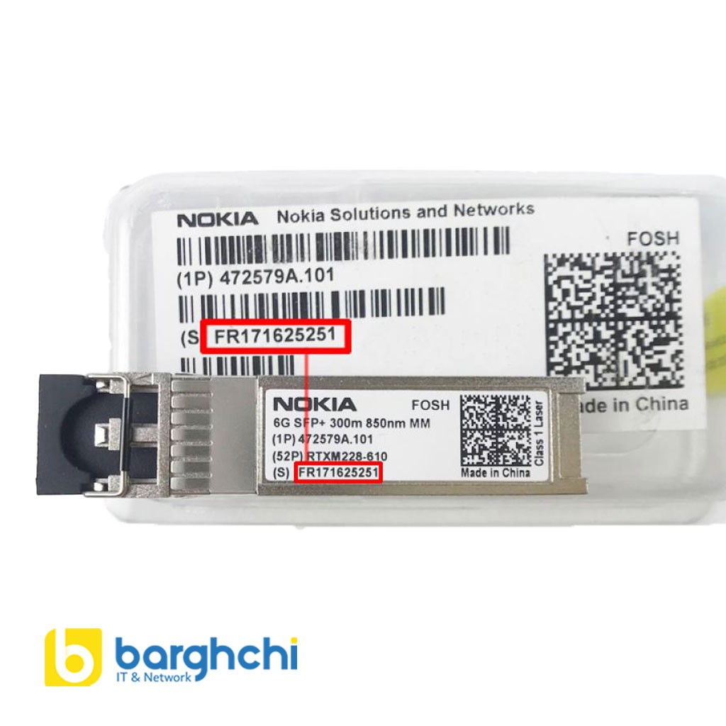 ماژول فیبر نوری Nokia FOSH مدل 472579A.101