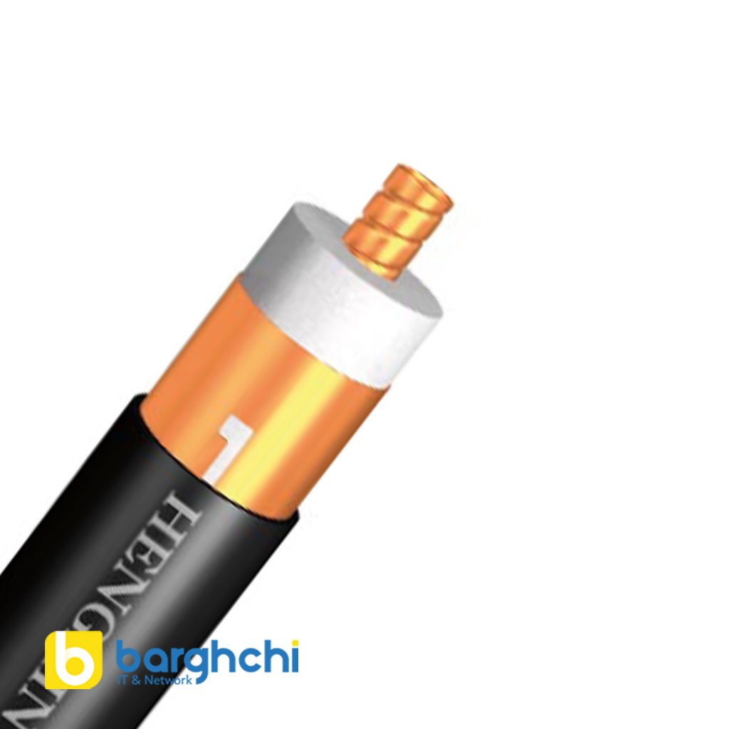 کابل RF نشتی Hengxin مدل HLHTY(Z)(R)-50-42 نوع Radiating A (1-5/8 اینچ)
