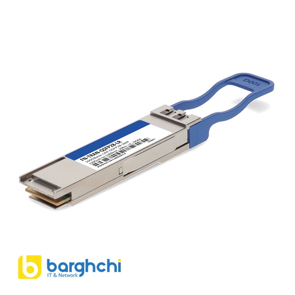 ماژول فیبر نوری فورتی نت مدل  FN-TRAN-QSFP28-LR