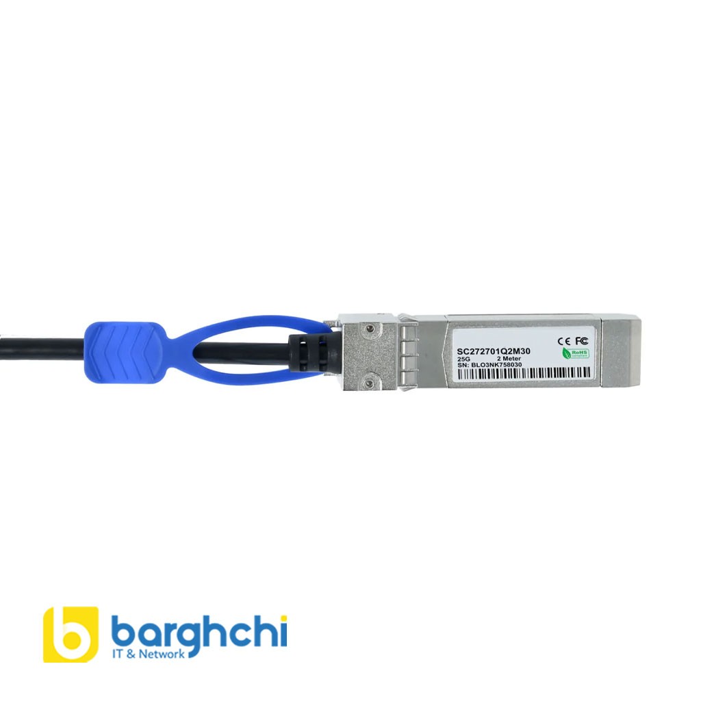 کابل DAC فورتی نت مدل FN-CABLE-SFP56-DAC-L1