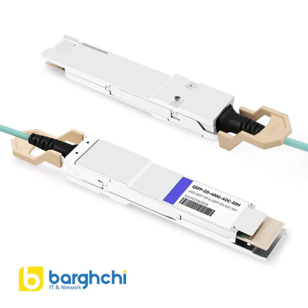 کابل فیبر نوری (AOC) فورتی نت مدل FN-CABLE-QSFPDD-AOC-03