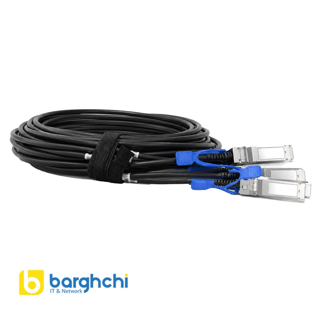 کابل DAC فورتی‌ نت مدل FN-CABLE-QSFPDD-8SFP56-L1