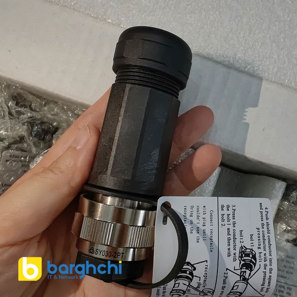 کانکتور پاور DC زد تی ای مدل SY030-2PT