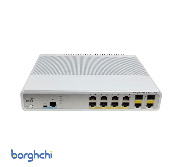سوئیچ سیسکو مدل WS-C3560C-8PC-S