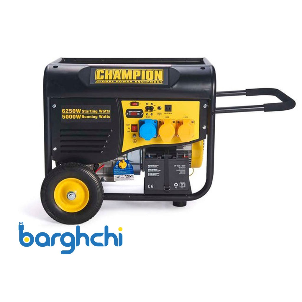 موتور برق چمپیون 6.5 کیلو وات مدل CPG6500E2-EU