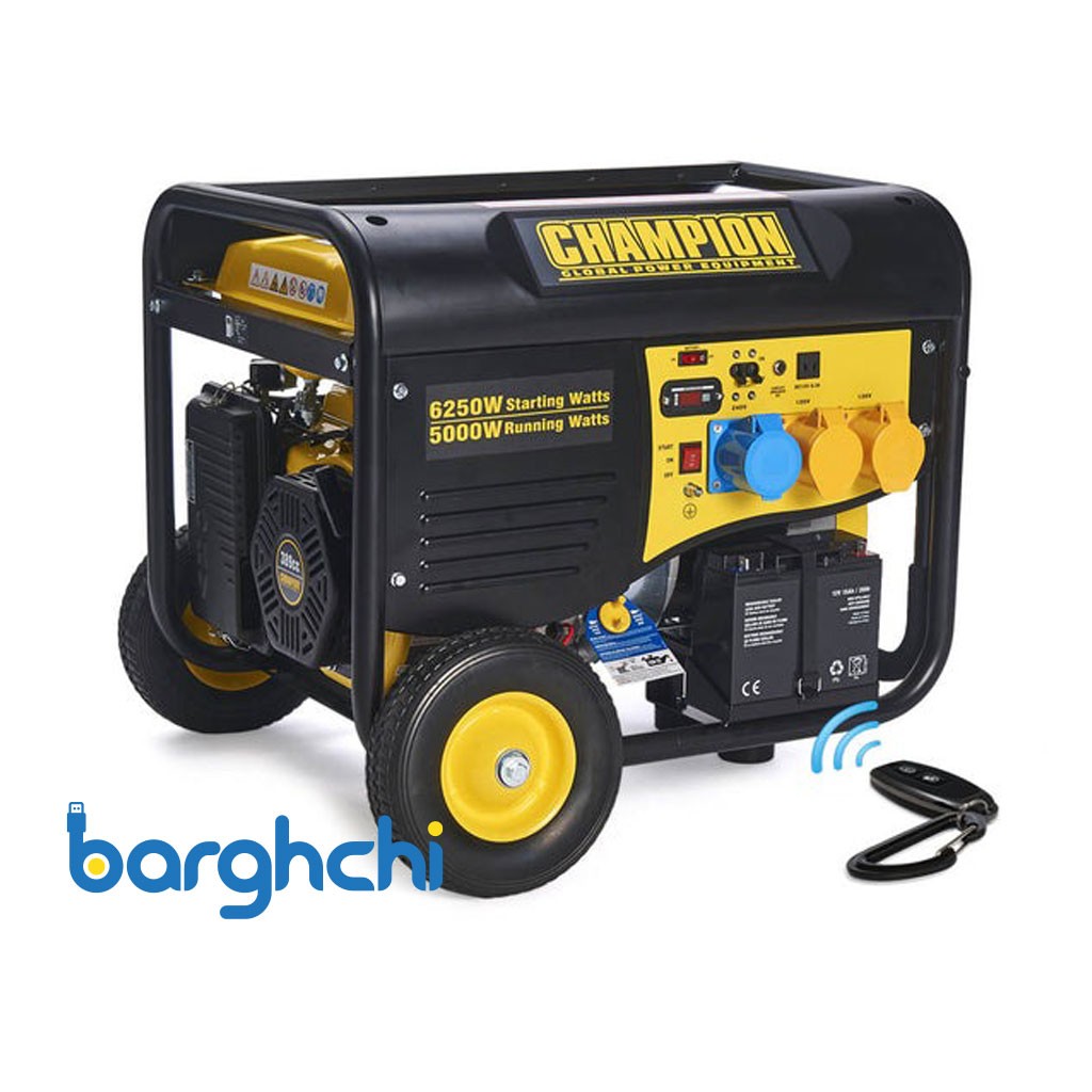 موتور برق چمپیون 6.5 کیلو وات مدل CPG6500E2-EU
