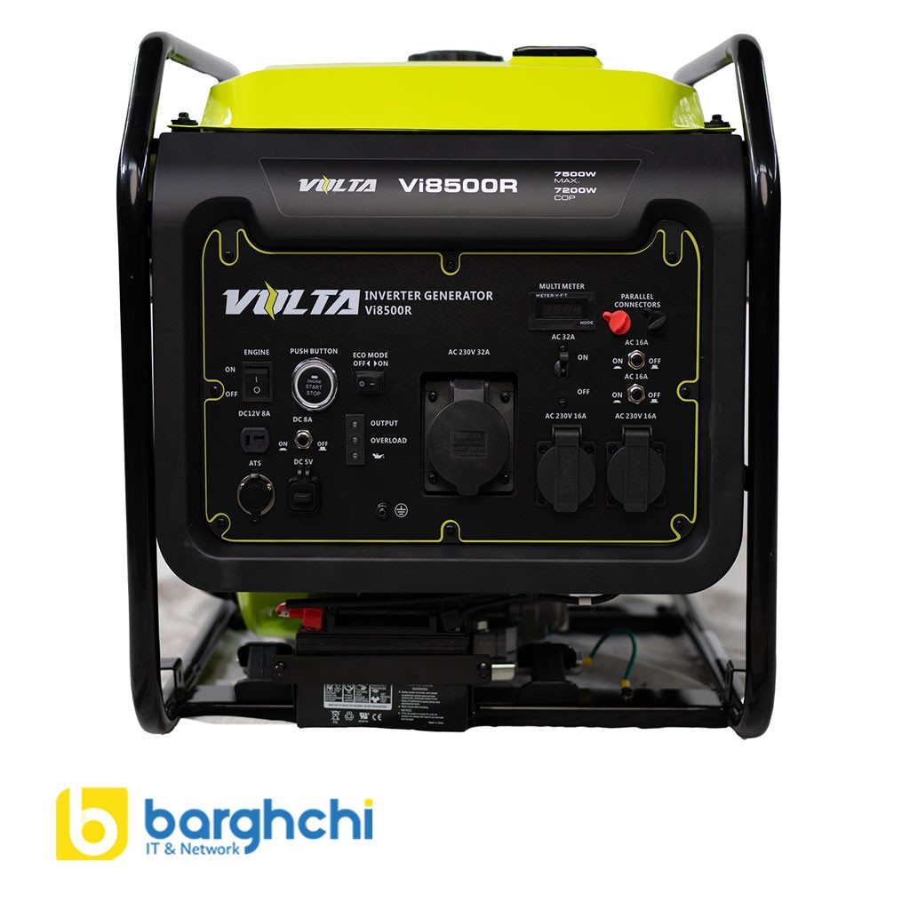 موتور برق اینورتر گازسوز 7.5 کیلووات ولتا مدل VI8500E