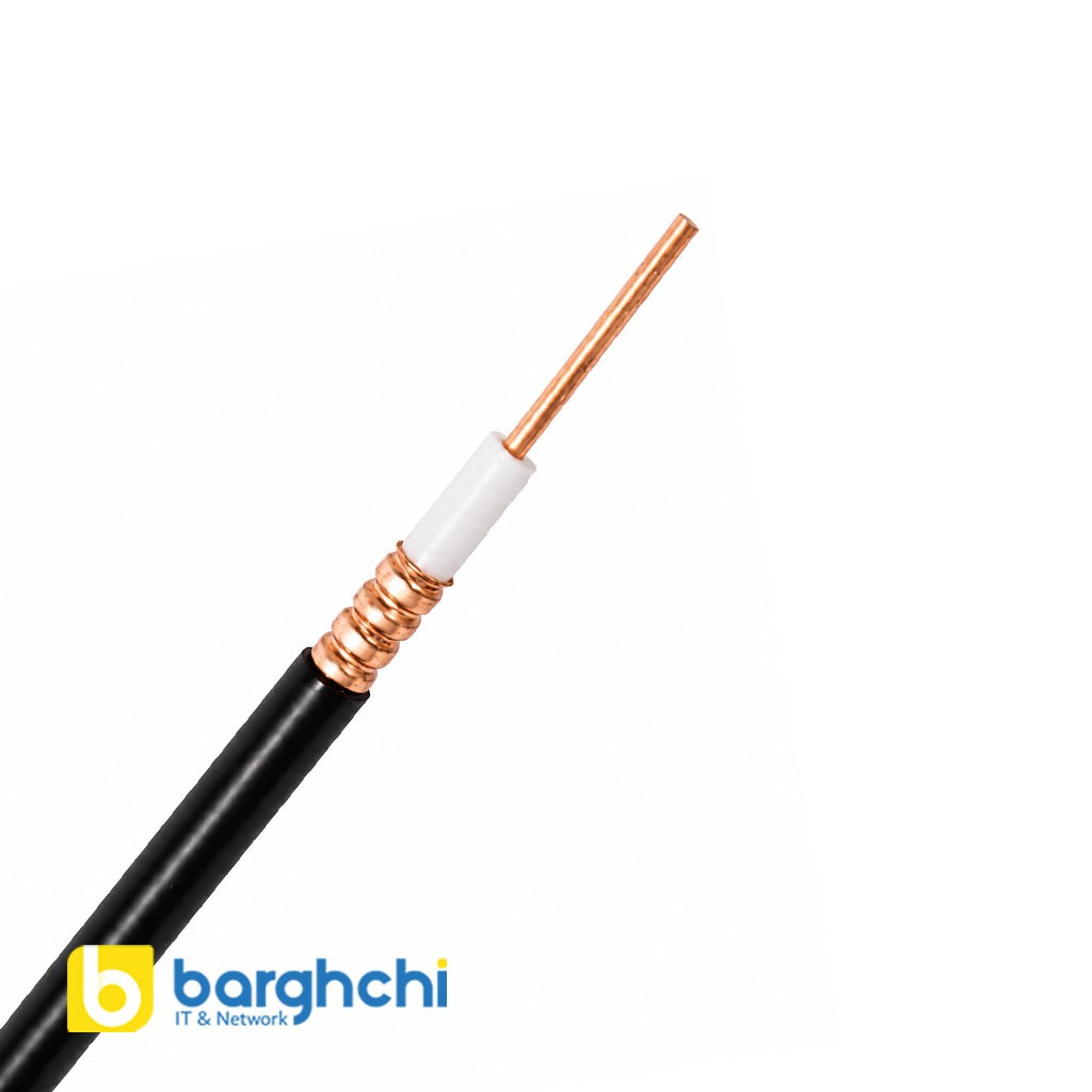 کابل RF کواکسیال سوپرفلکس 50 اهم مدل HCAAYZ-50-5 ( 1/4 اینچ)
