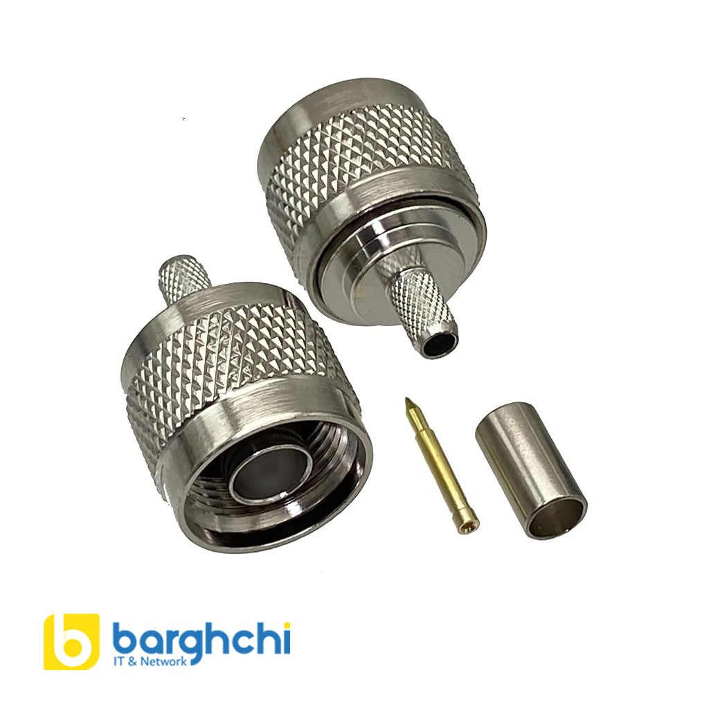 کانکتور فیدر N-Type نری RG58 مدل NM-(RG58)